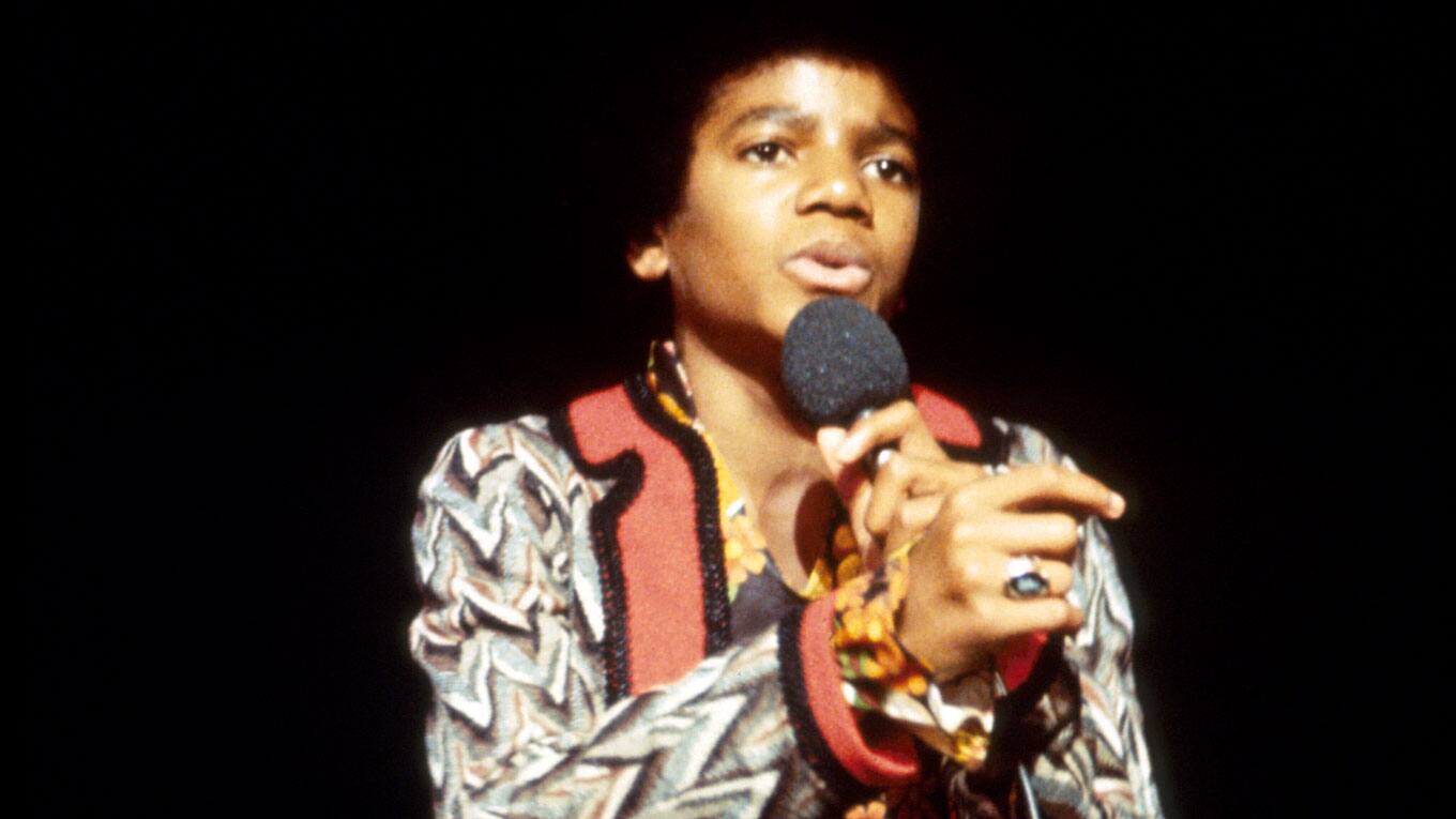 Michael Jackson bei einem Auftritt der 