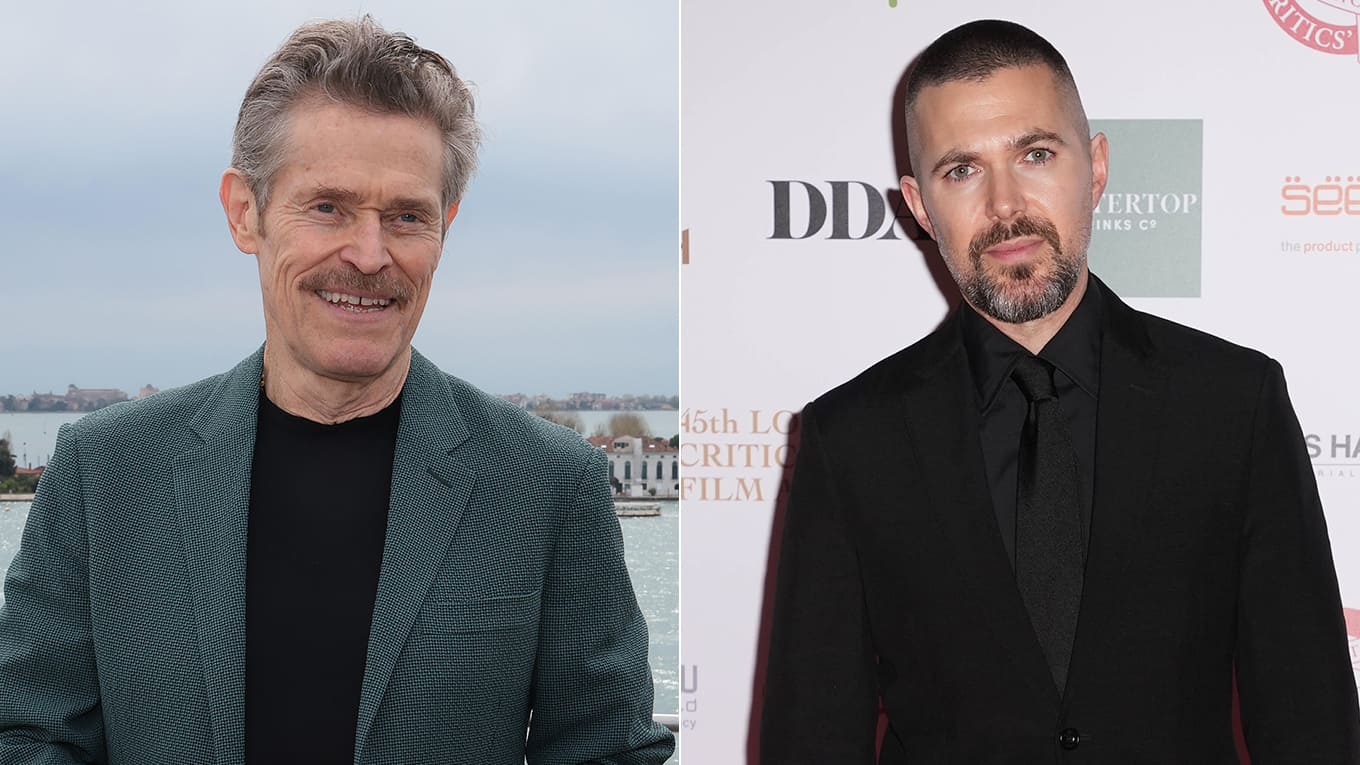 Fotos von Schauspieler Willem Dafoe und Regisseur Robert Eggers