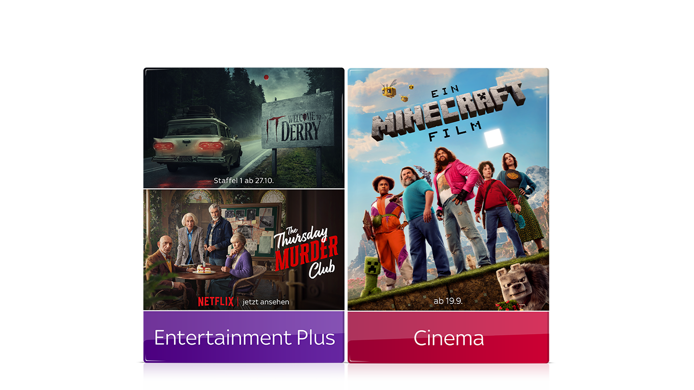 Sky Entertainment Plus und Sky Cinema