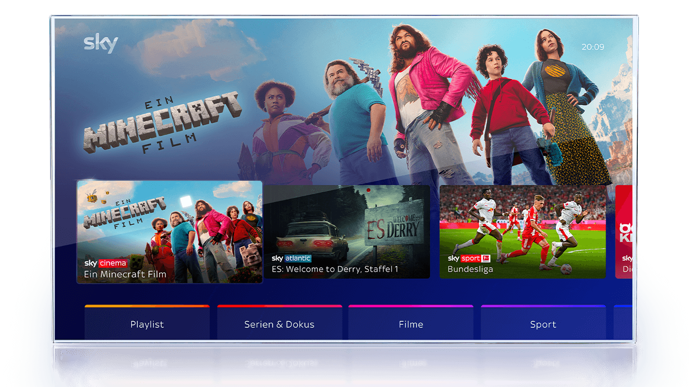 Dein TV-Erlebnis mit Sky Stream