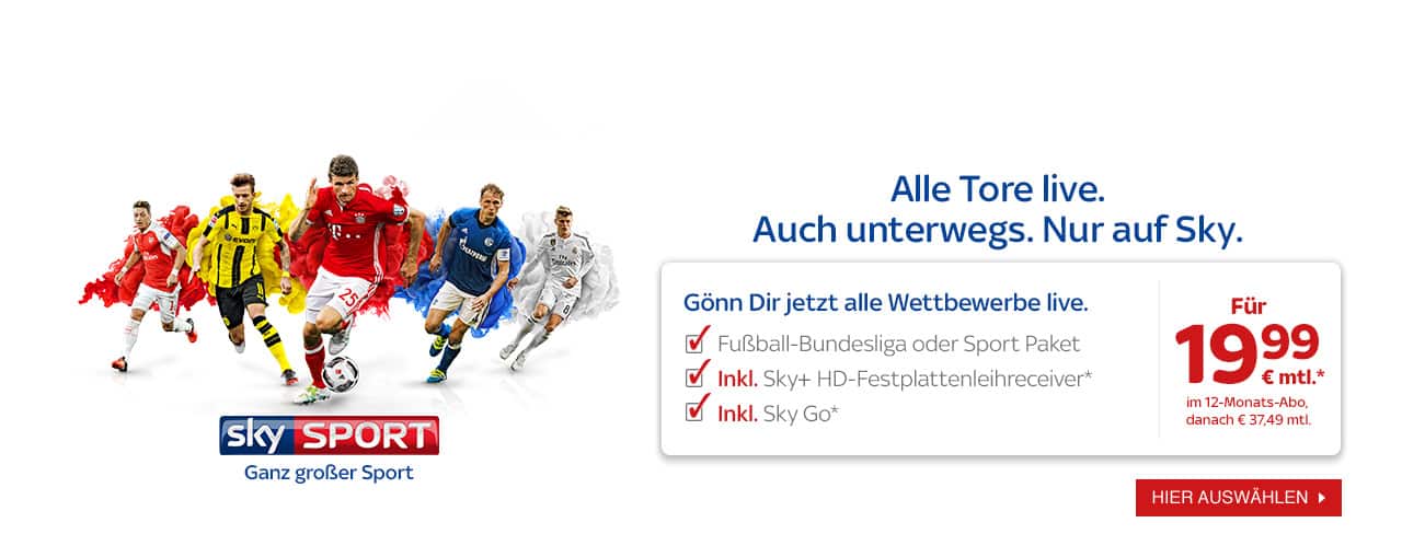 Aktuelle Angebote - Sky - Bestellung & Angebote