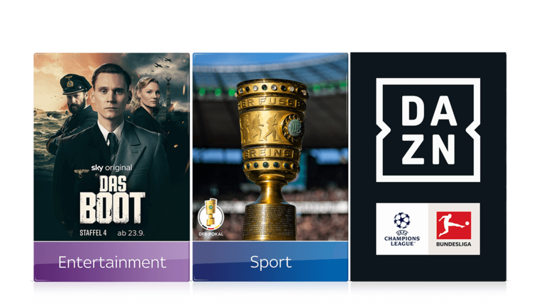 Formel 1, DFB-Pokal, Premier League, UEFA Champions League und mehr