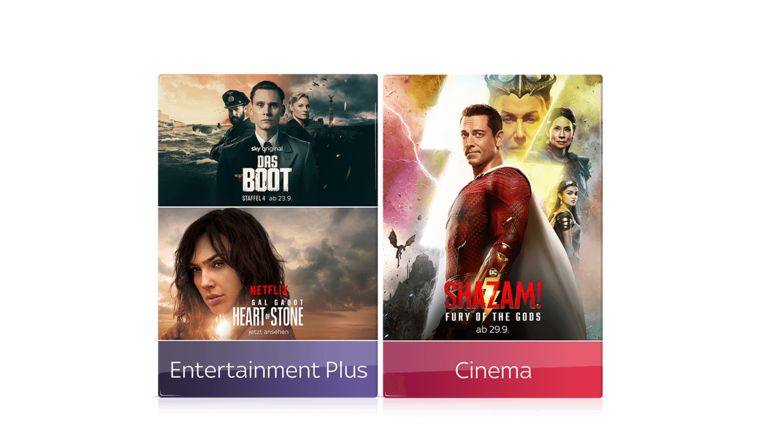 Filme und Serien inkl. Netflix 