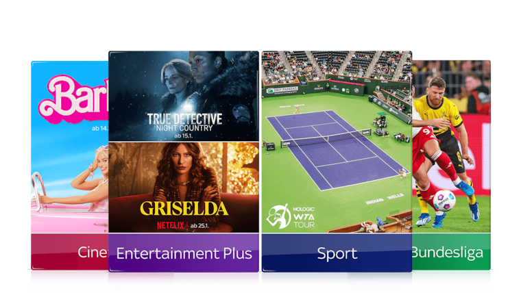 Alles von Sky inkl. Paramount+ und Netflix