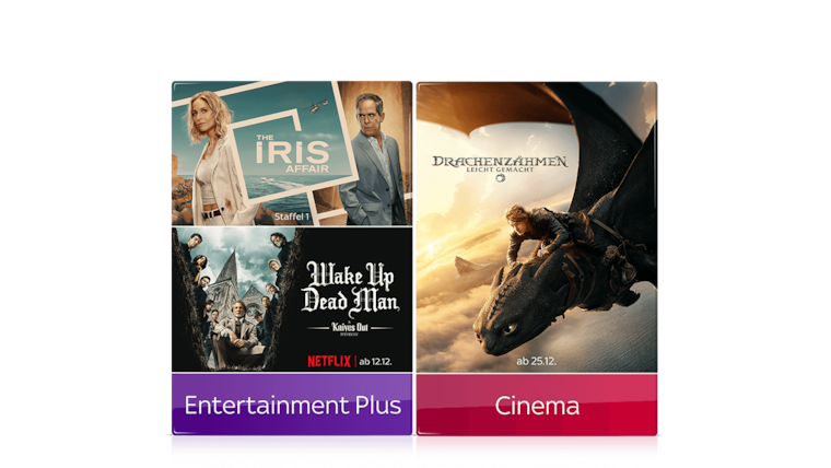 Filme und Serien inkl. Netflix 