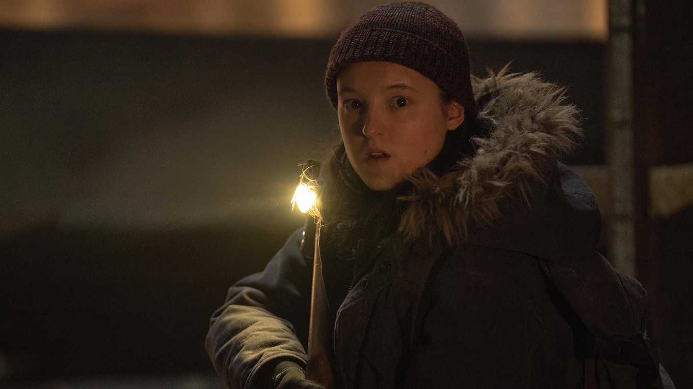 Szenenbild aus The Last of Us Staffel 2 Episode 1 mit Bella Ramsey als Ellie