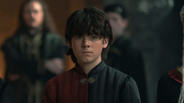 Elliot Grihault als Lucerys "Luke" Velaryon in "House of the Dragon"-Staffel 1