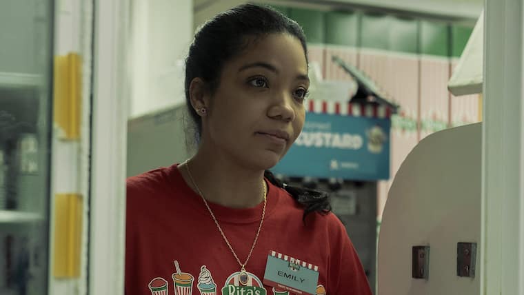 Silvia Dionicio als Emily Brandis in der HBO-Crimeserie Task