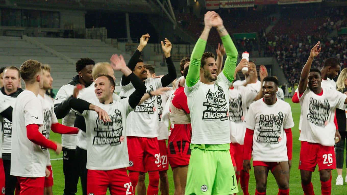 Fußballmannschaft Eintracht Frankfurt