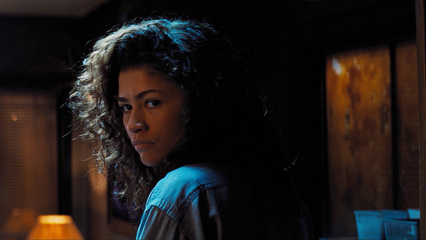 Foto von Schauspielerin Zendaya aus der dritten Staffel der Dramaserie Euphoria