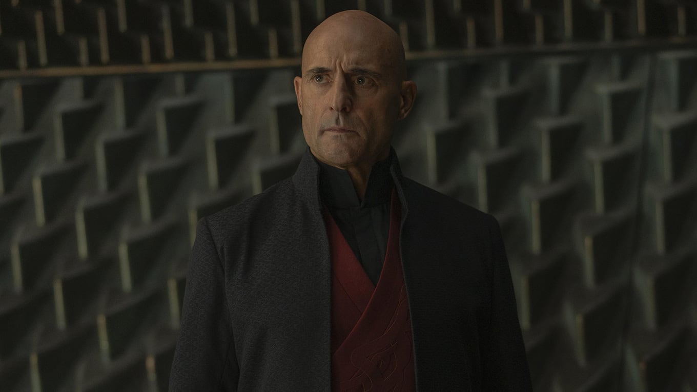 Mark Strong ist Imperator Javicco Corrino in 